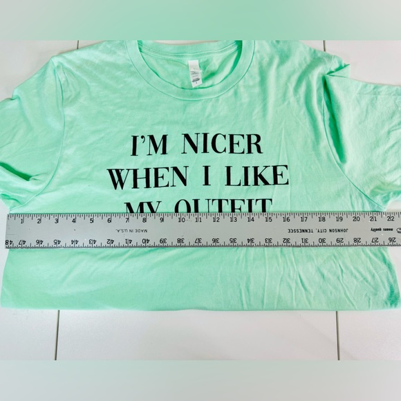 Bella Canvas Cropped T Shirt Graphic Fashion Tee SZ Medium & Large NEW! - Picture 8 of 14